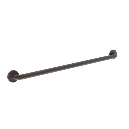 Newport Brass 39" L, Two Post, Solid Brass, 36" Grab Bar in English Bronze, English Bronze 1020-3936/07